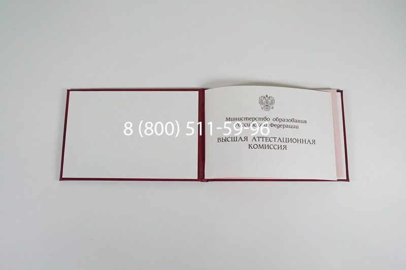 Диплом доктора наук 1995-2006 года в Твери Диплом доктора наук 1995-2006 года в Твери
